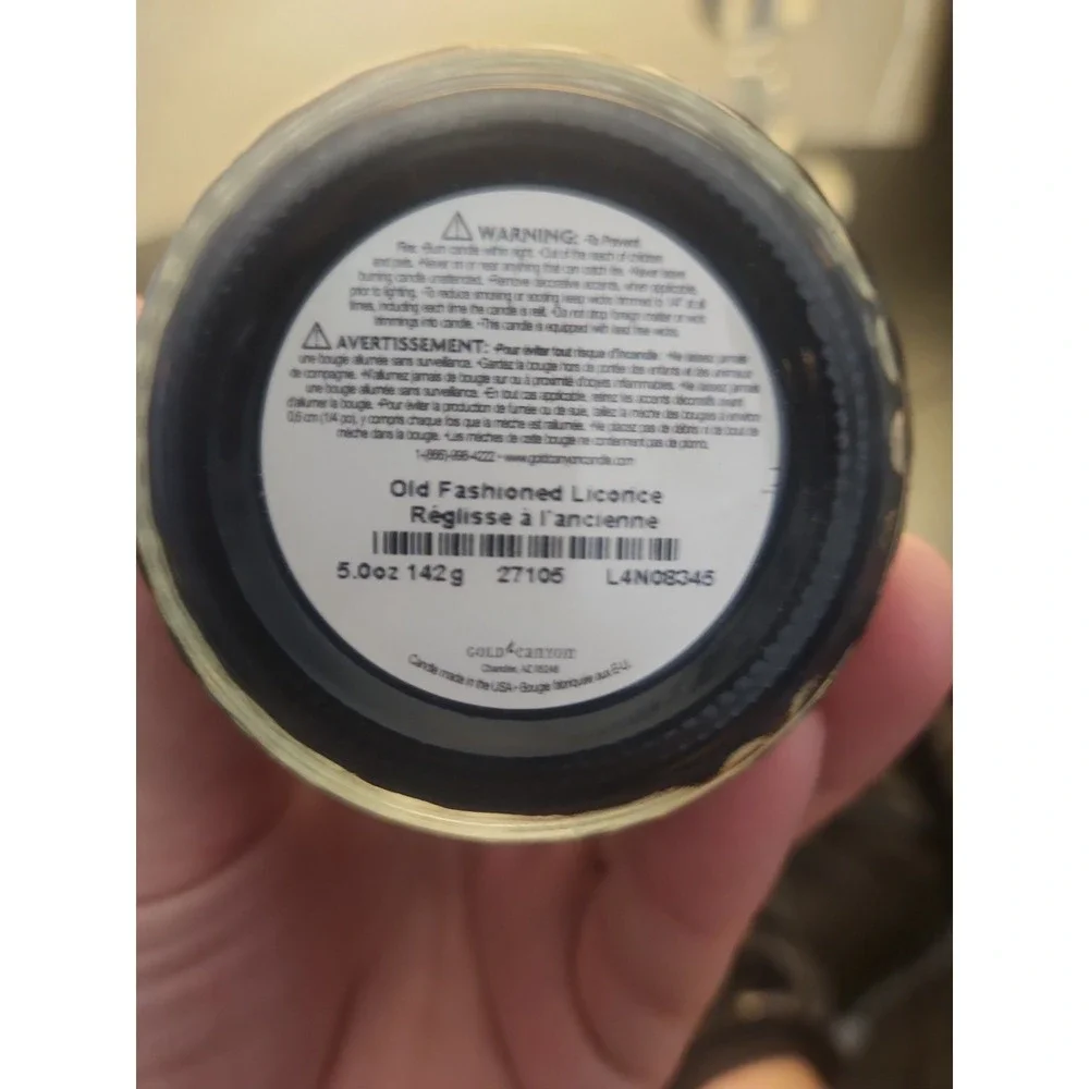 Gold Canyon new candle